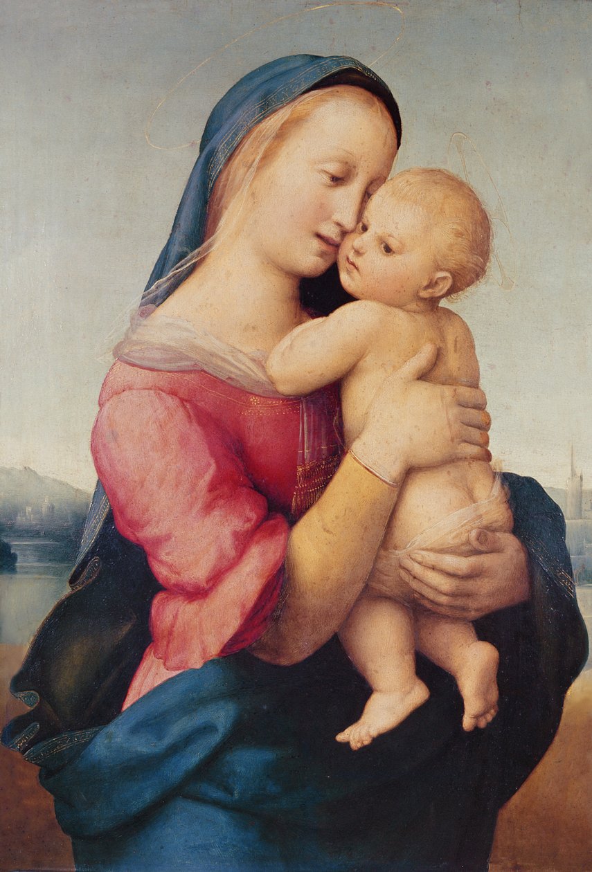 "Tempi" Madonna, 1508 tekijältä Raffaello Sanzio Raphael