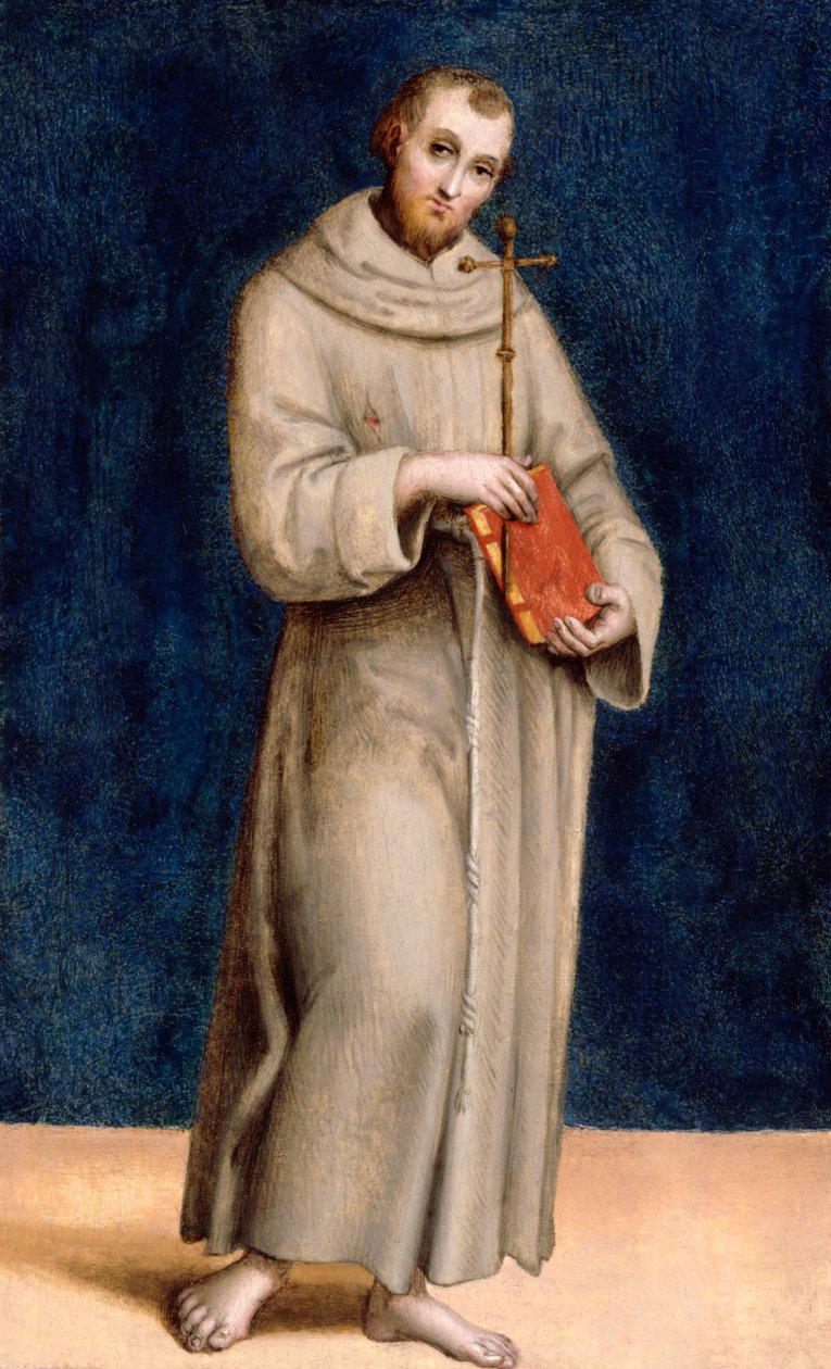 Pyhä Franciscus Assisilainen tekijältä Raffaello Sanzio Raphael