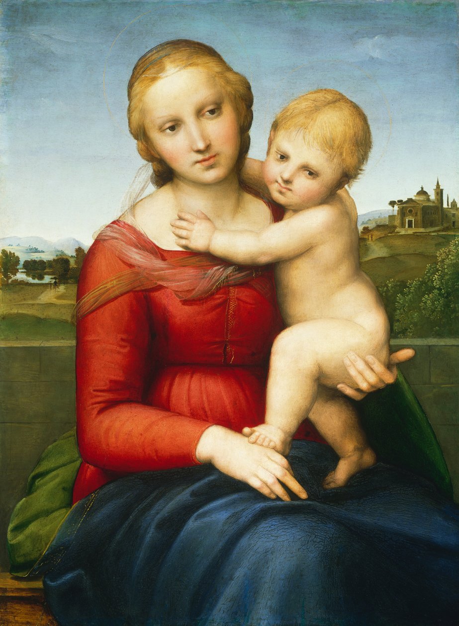Pieni Cowper Madonna tekijältä Raffaello Sanzio Raphael