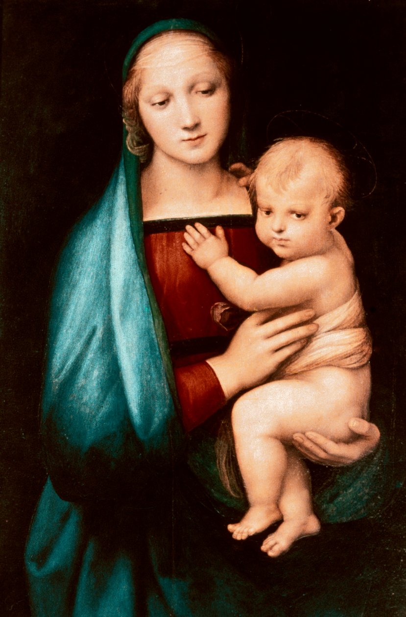 Suurherttuan Madonna, 1504 tekijältä Raffaello Sanzio Raphael