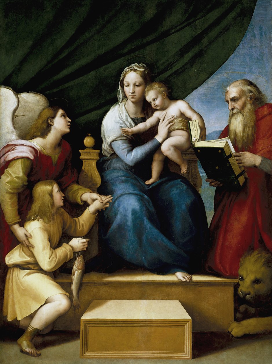 Madonna kalan kanssa tekijältä Raffaello Sanzio Raphael
