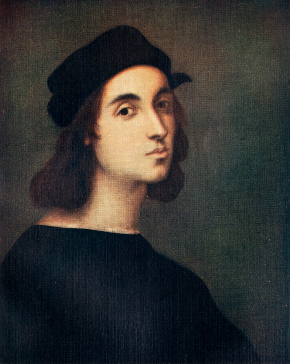 Rafaelin muotokuva, c1505, c1912 tekijältä Raffaello Sanzio Raphael