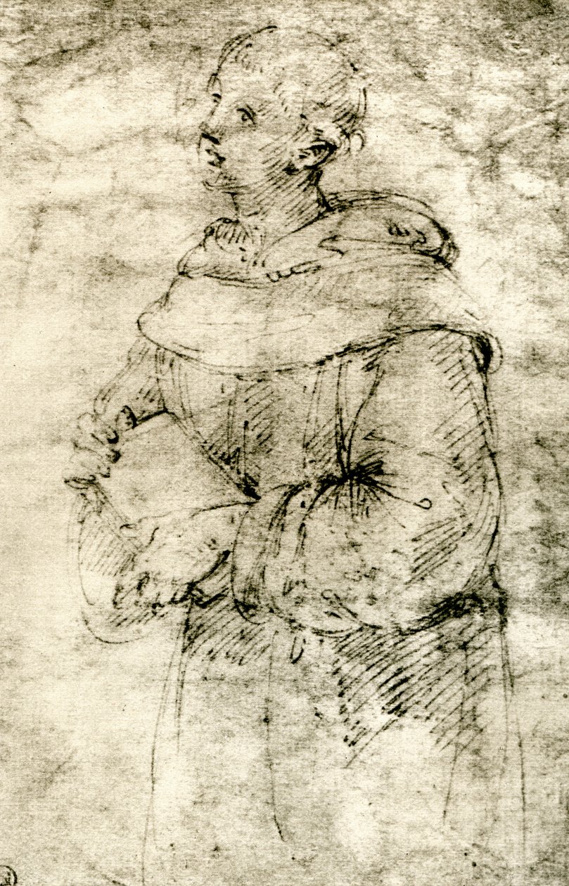 Tutkimus munkista, 1913. tekijältä Raffaello Sanzio Raphael