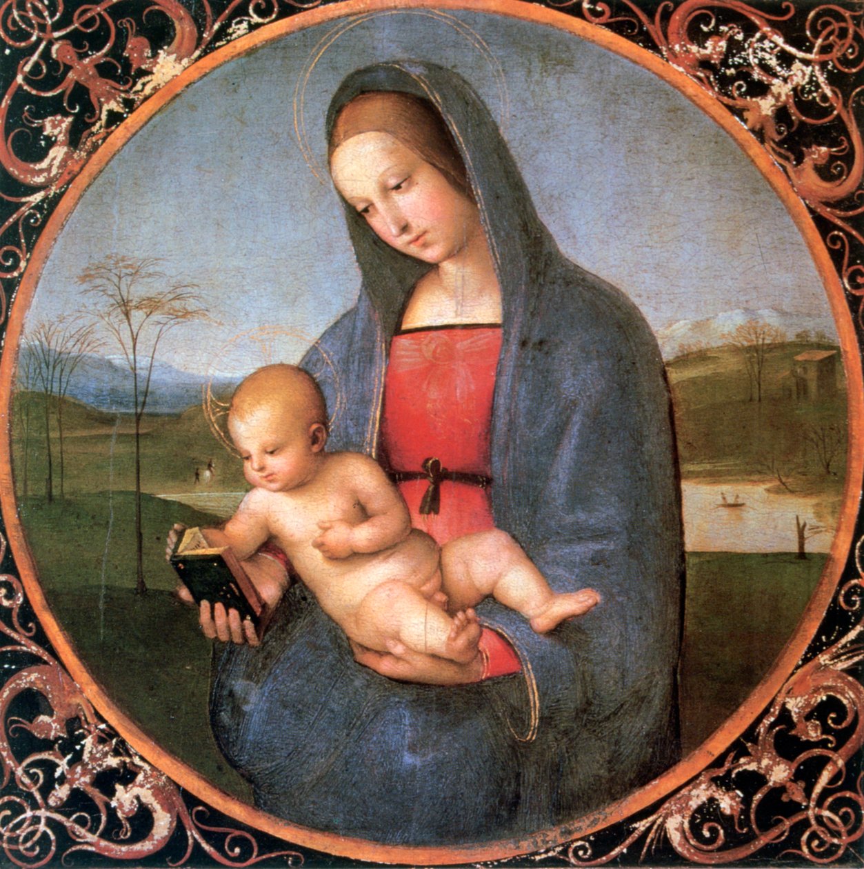 Madonna Conestabile, 1502-1503 tekijältä Raffaello Sanzio Raphael