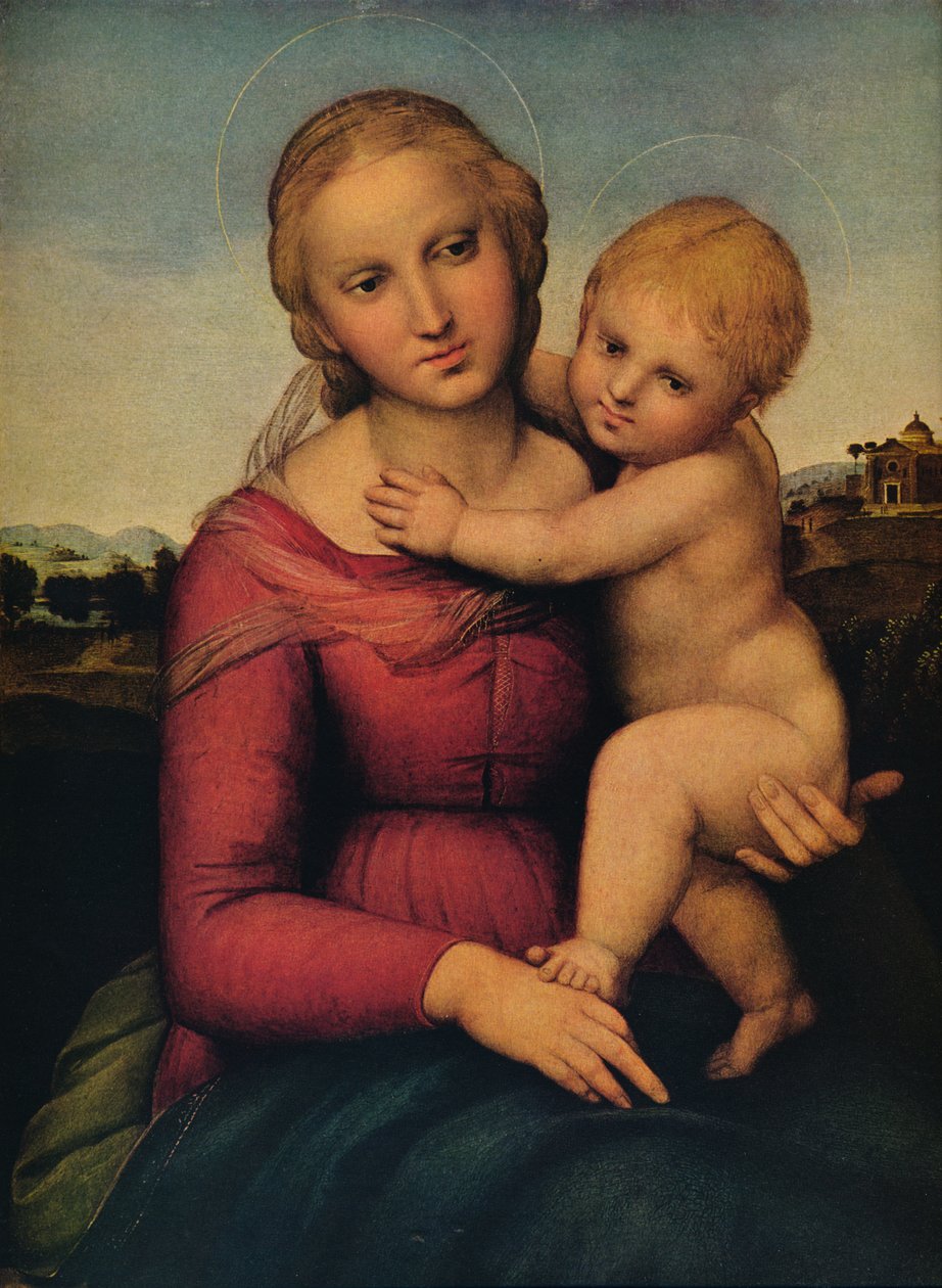 Pieni Cowper Madonna, 1505 tekijältä Raffaello Sanzio Raphael