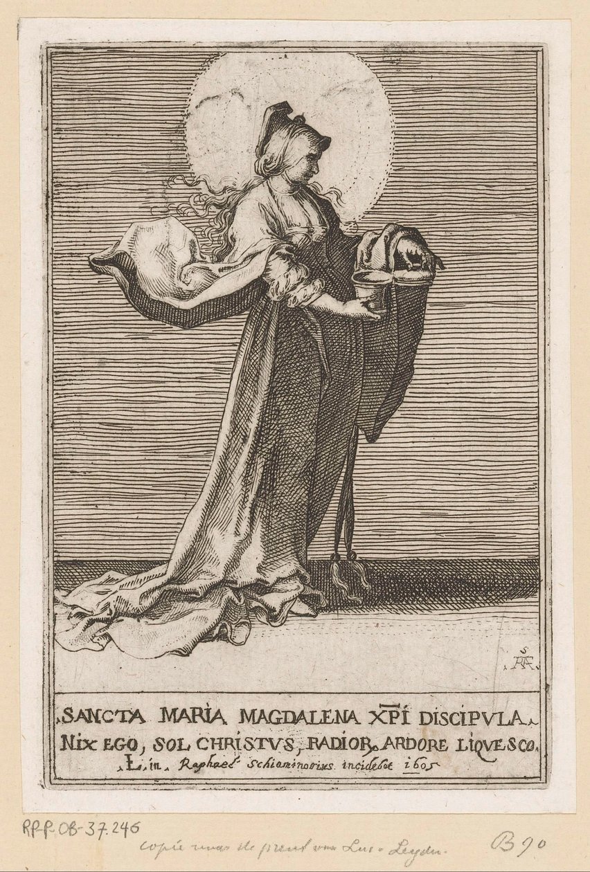 Maria Magdalena tekijältä Raffaello Schiaminossi