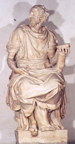 St. Damian (marmori) tekijältä Raffaello da Montelupo