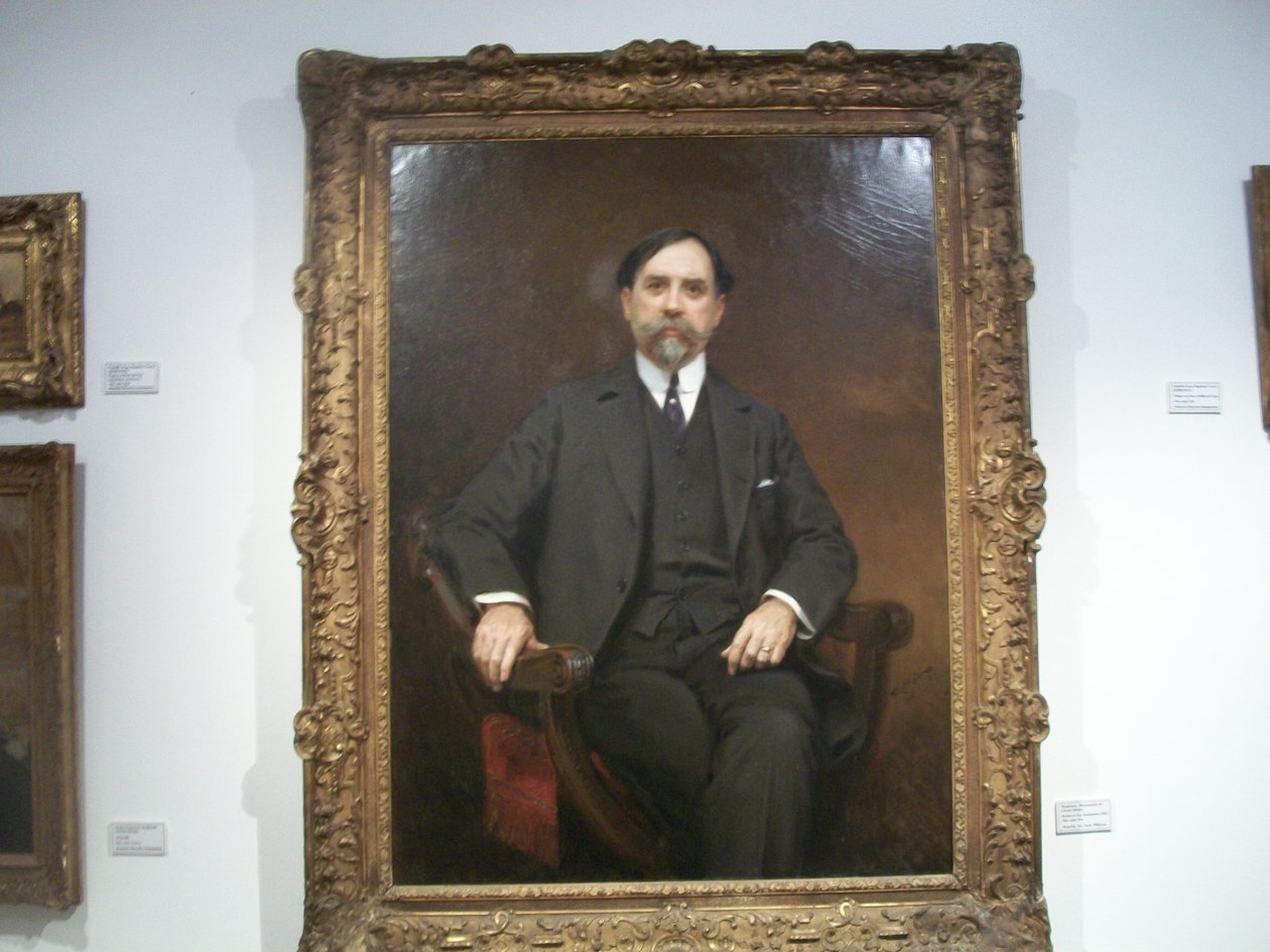 Retrato del Tri Jose Santamarina tekijältä Raimundo de Madrazo y Garreta