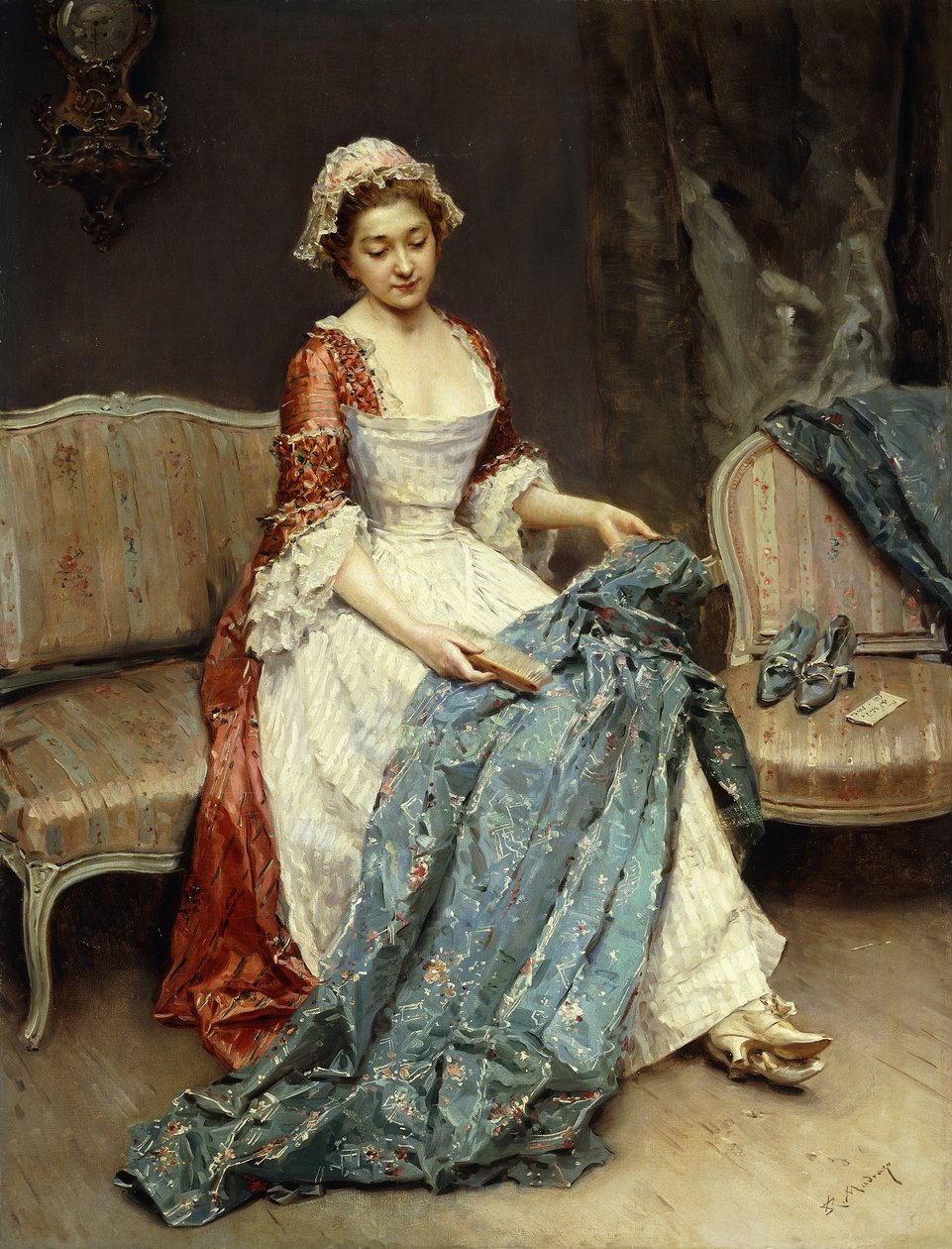 Ballin jälkeen, tekijältä Raimundo de Madrazo y Garreta
