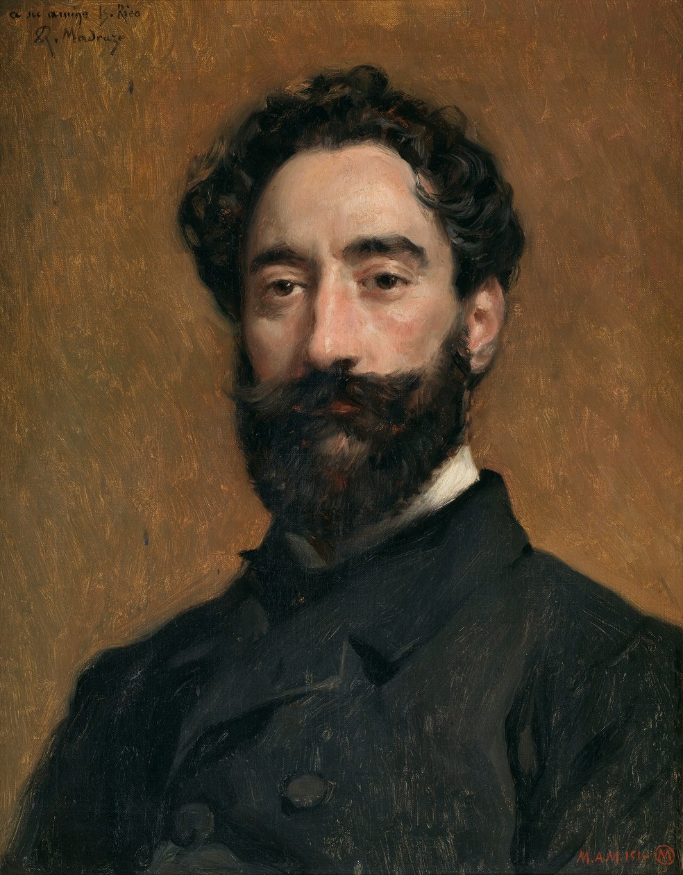 Kaivertaja Bernardo Rico tekijältä Raimundo de Madrazo y Garreta