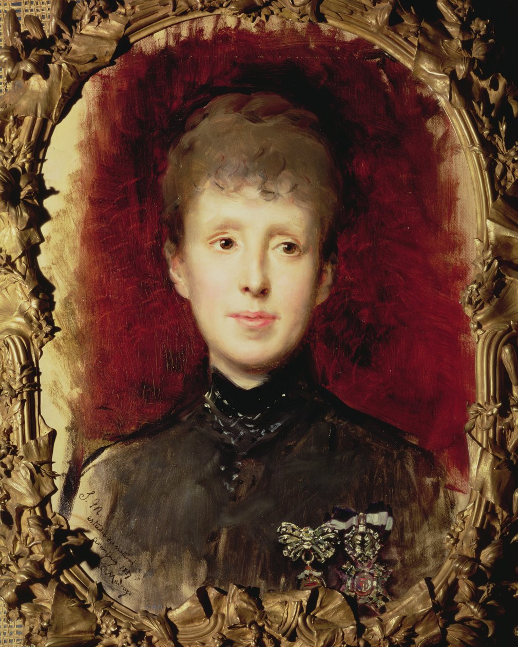 Marie Christine Habsburgista, 1887 tekijältä Raimundo de Madrazo y Garreta