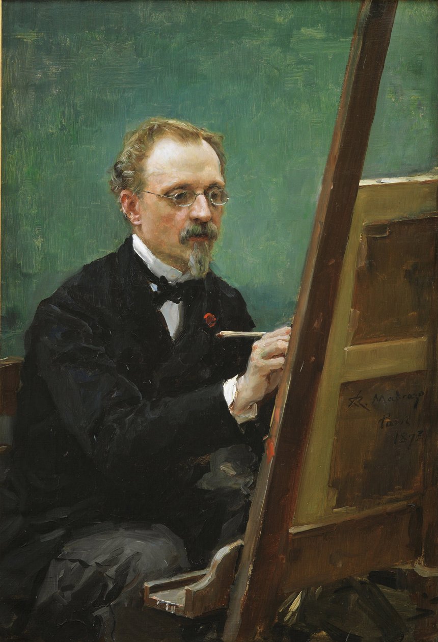 Federico de Madrazon (1815-1894) muotokuva - Raimundo de Madrazo y Garretan (1841-1920) maalaus tekijältä Raimundo de Madrazo y Garreta