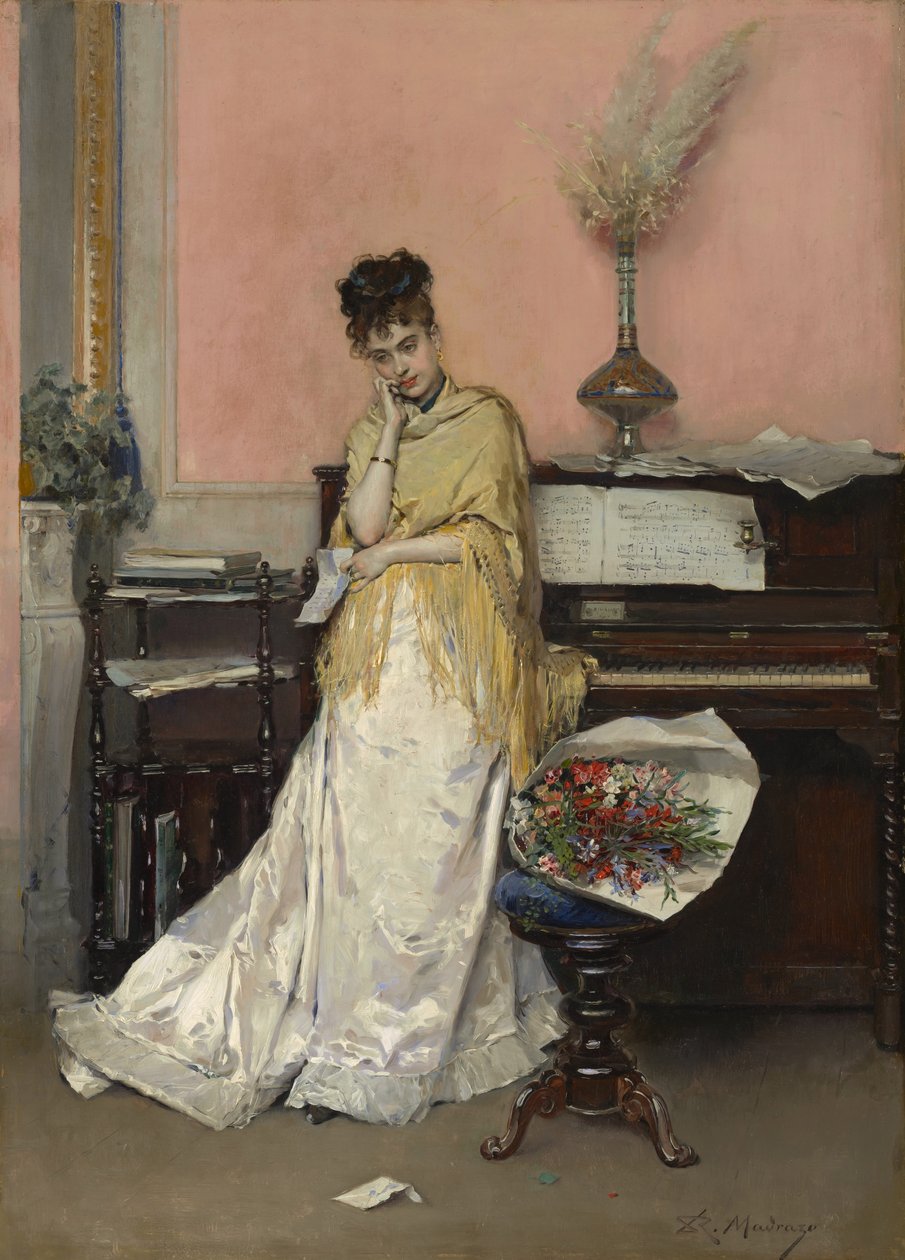 Haaveilu - Kirje, 1870-luku tekijältä Raimundo de Madrazo y Garreta