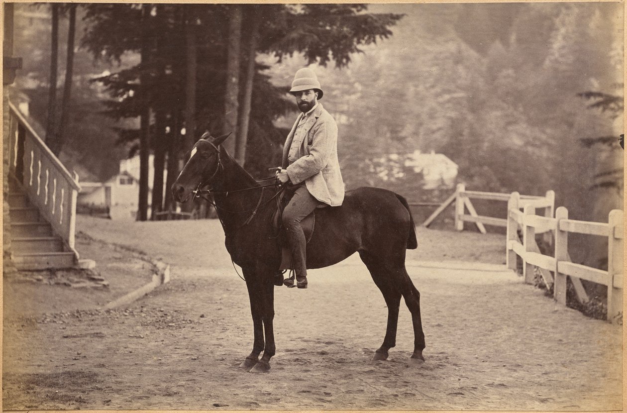 Herra Nowell, Shimla (etupuoli, alhaalla) tekijältä Raja Deen Dayal
