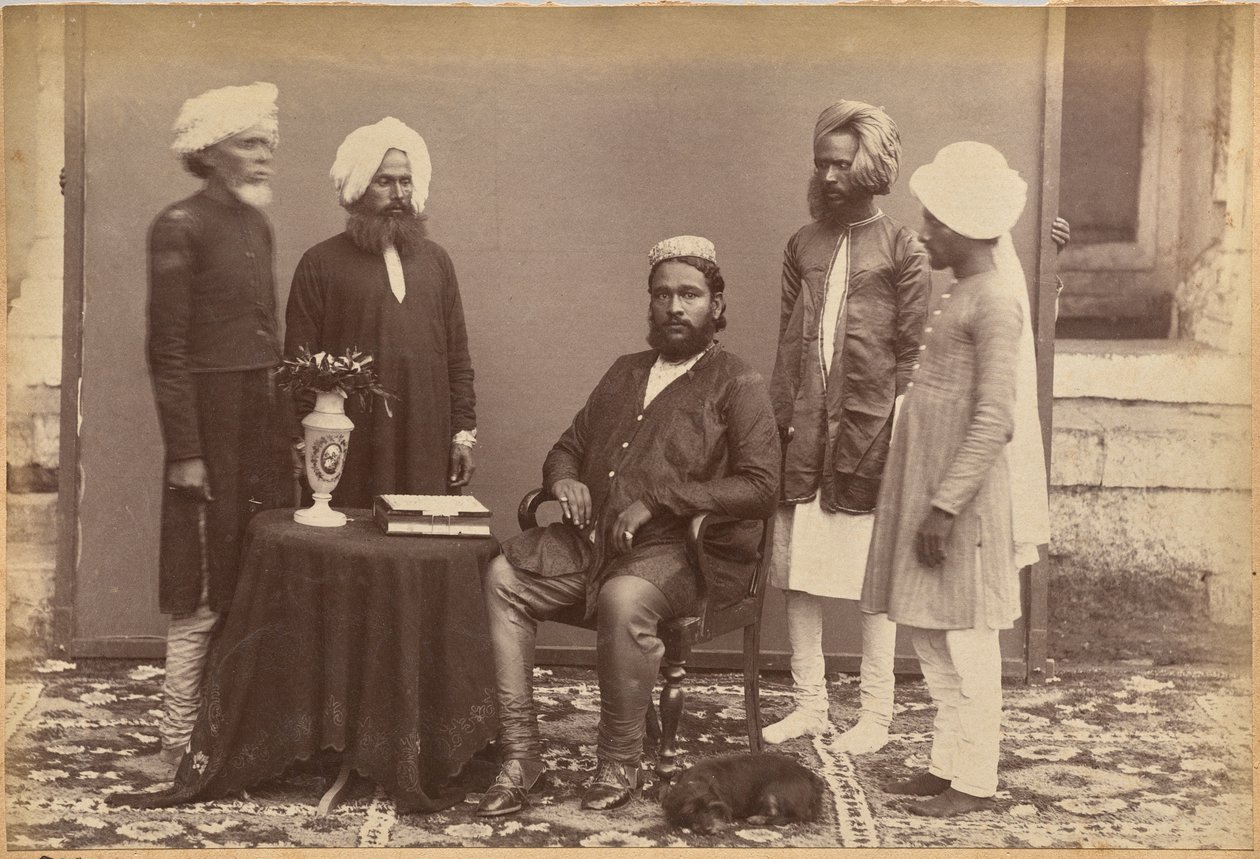 Ramkishore Singh, Rewa (etupuoli, yläosa) tekijältä Raja Deen Dayal