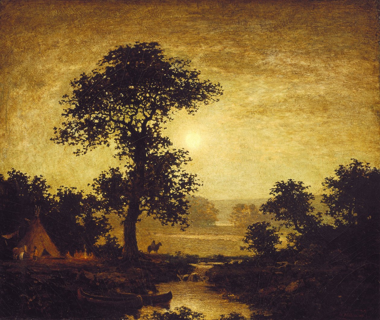 Kuutamo tekijältä Ralph Albert Blakelock