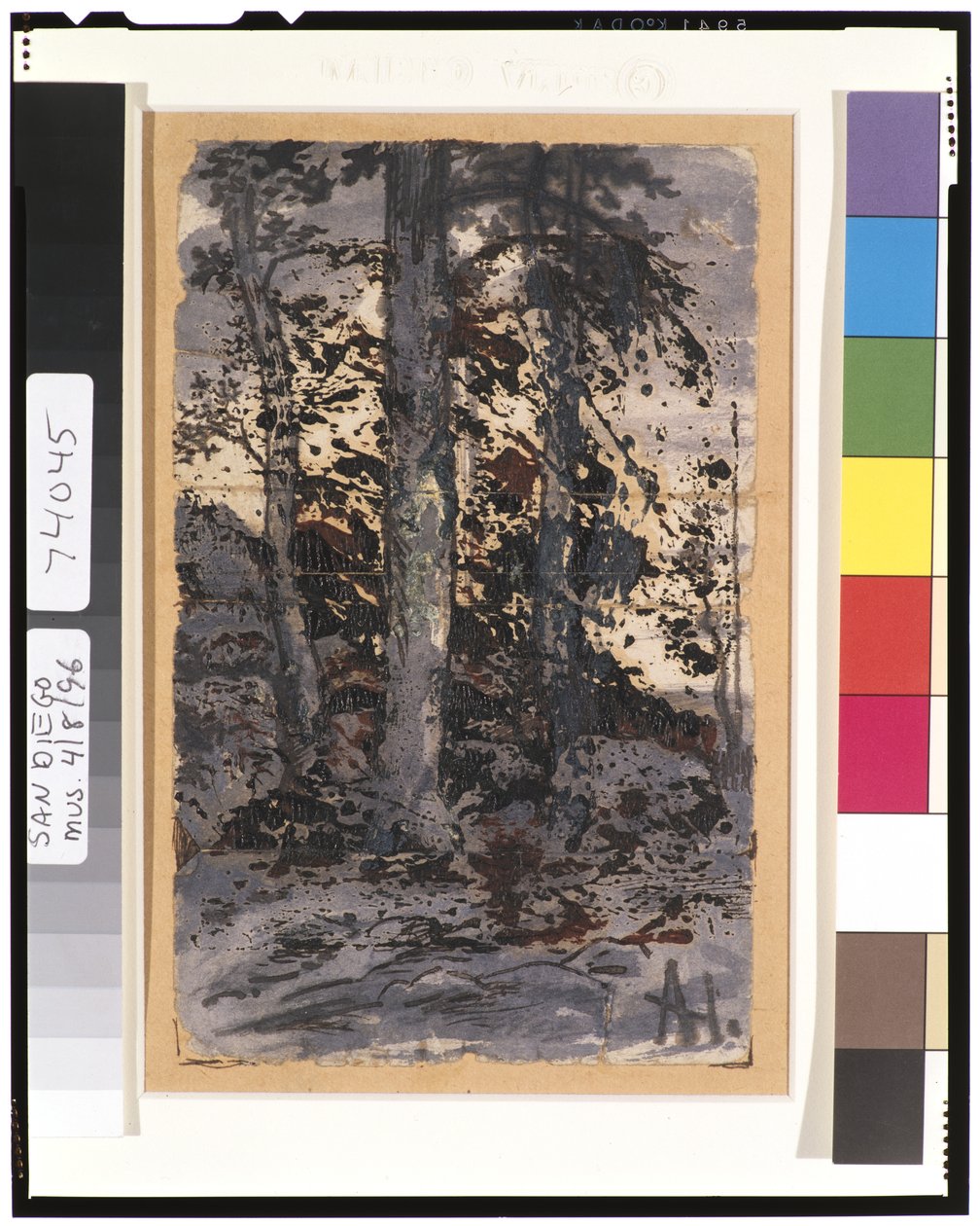 Talvimaisema, 1901-15 tekijältä Ralph Albert Blakelock