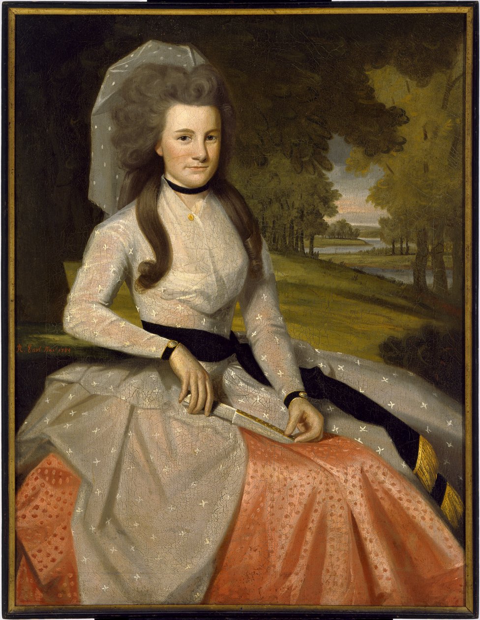 Clarissa Seymourin muotokuva, 1789 tekijältä Ralph Earl