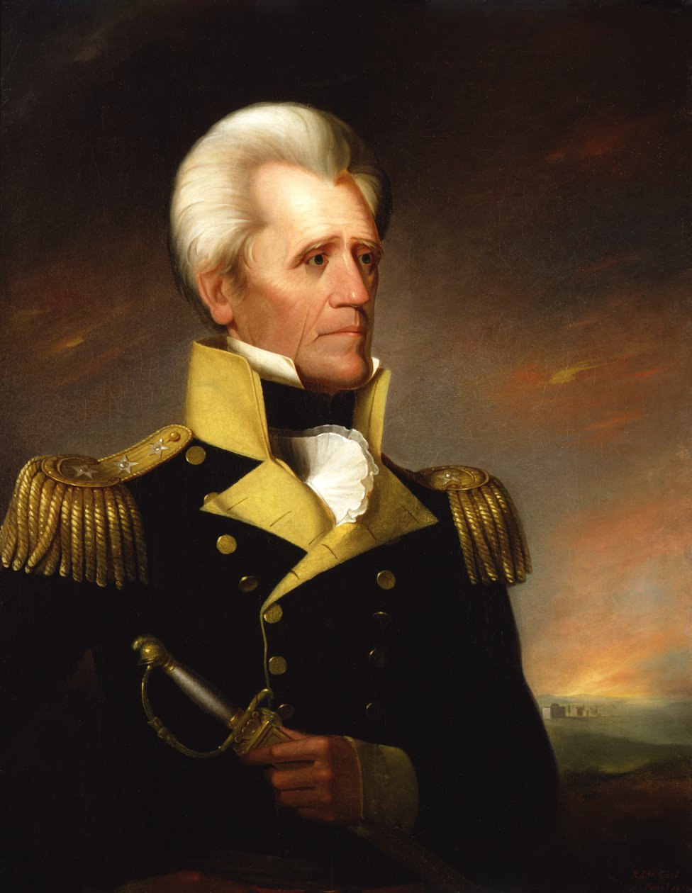 Andrew Jackson, 1835. tekijältä Ralph EW Earl