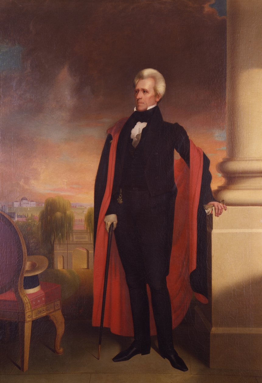 Andrew Jackson, 1836-1837. tekijältä Ralph EW Earl