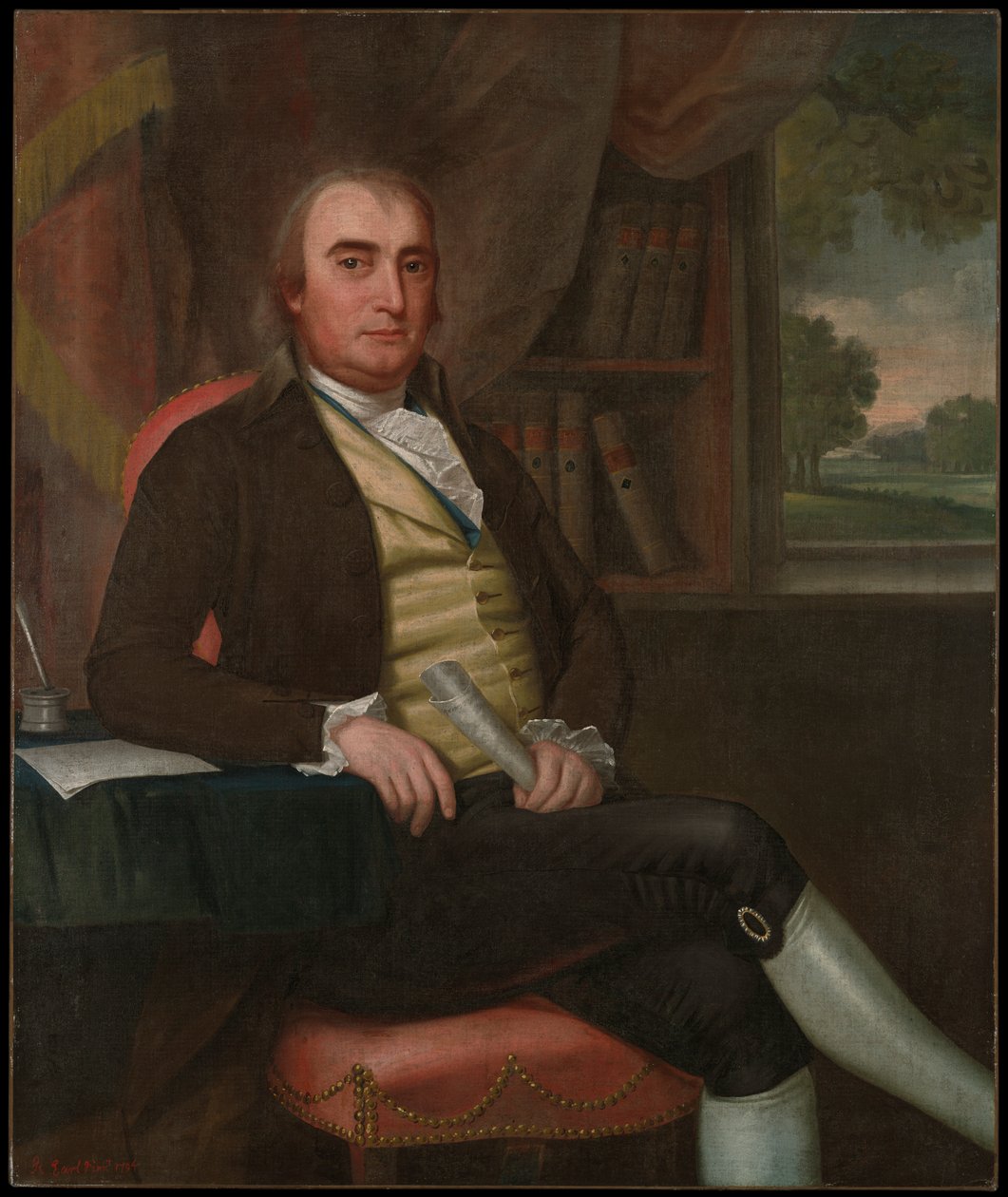 John Davenport (1752-1830), B.A. 1770, M.A. 1773 tekijältä Ralph Earl