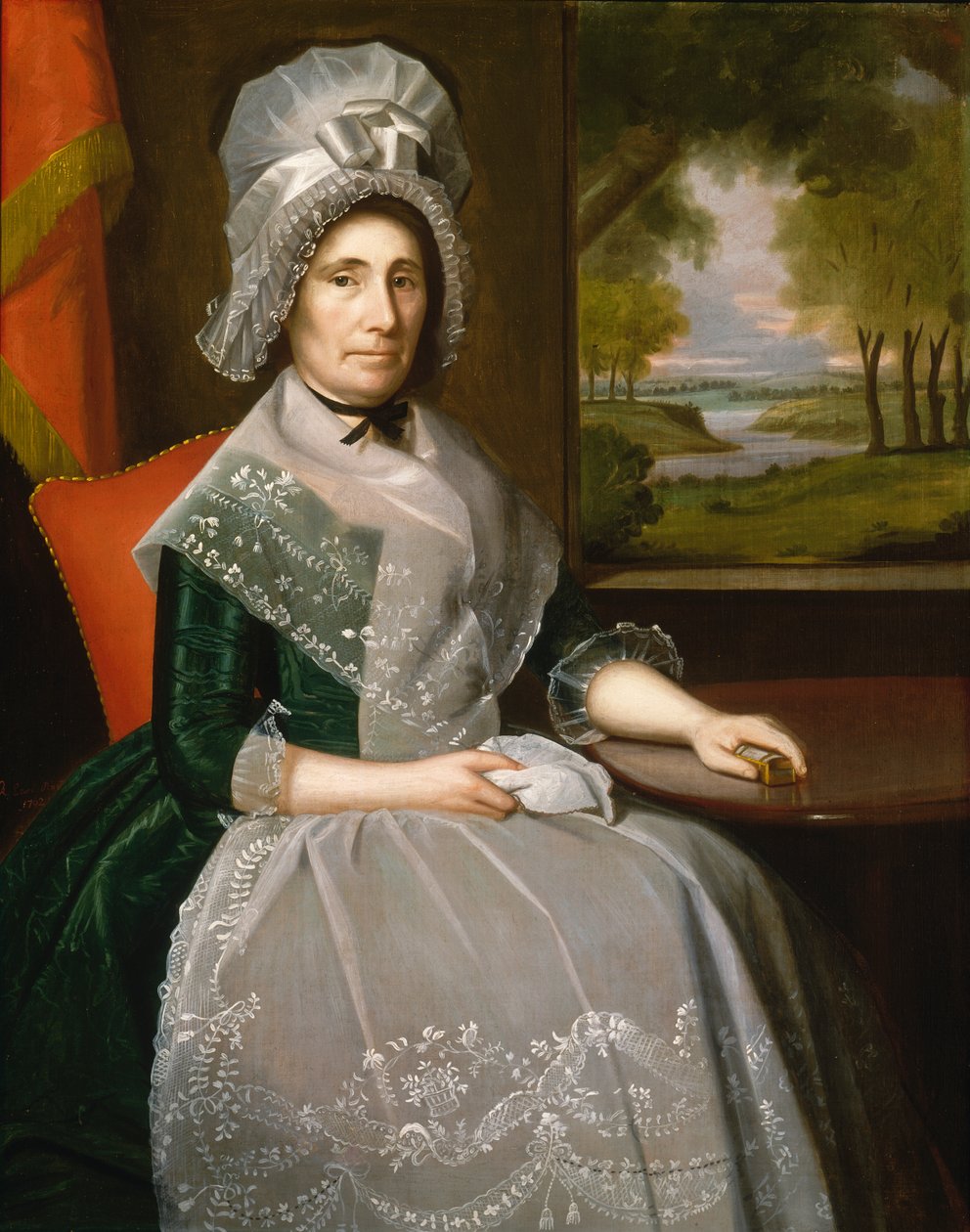 Rouva Richard Alsop, 1792. tekijältä Ralph Earl