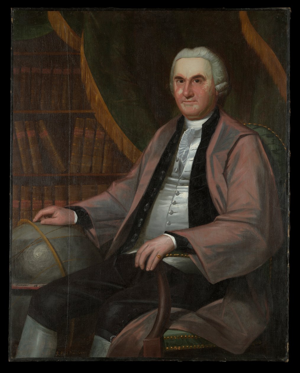 Pastori Nehemiah Strong (1728/29 tekijältä Ralph Earl