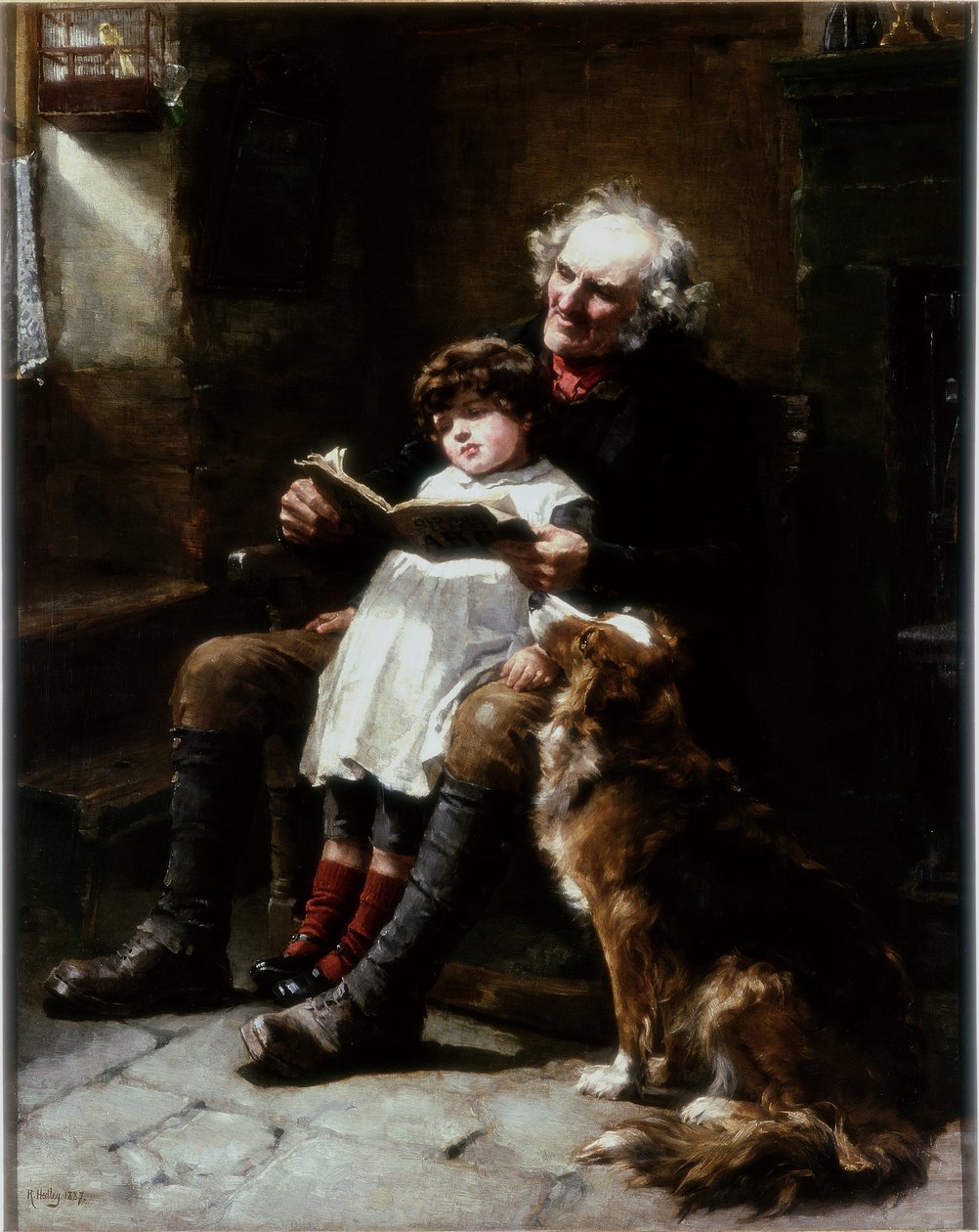 A.B.C., 1887 tekijältä Ralph Hedley