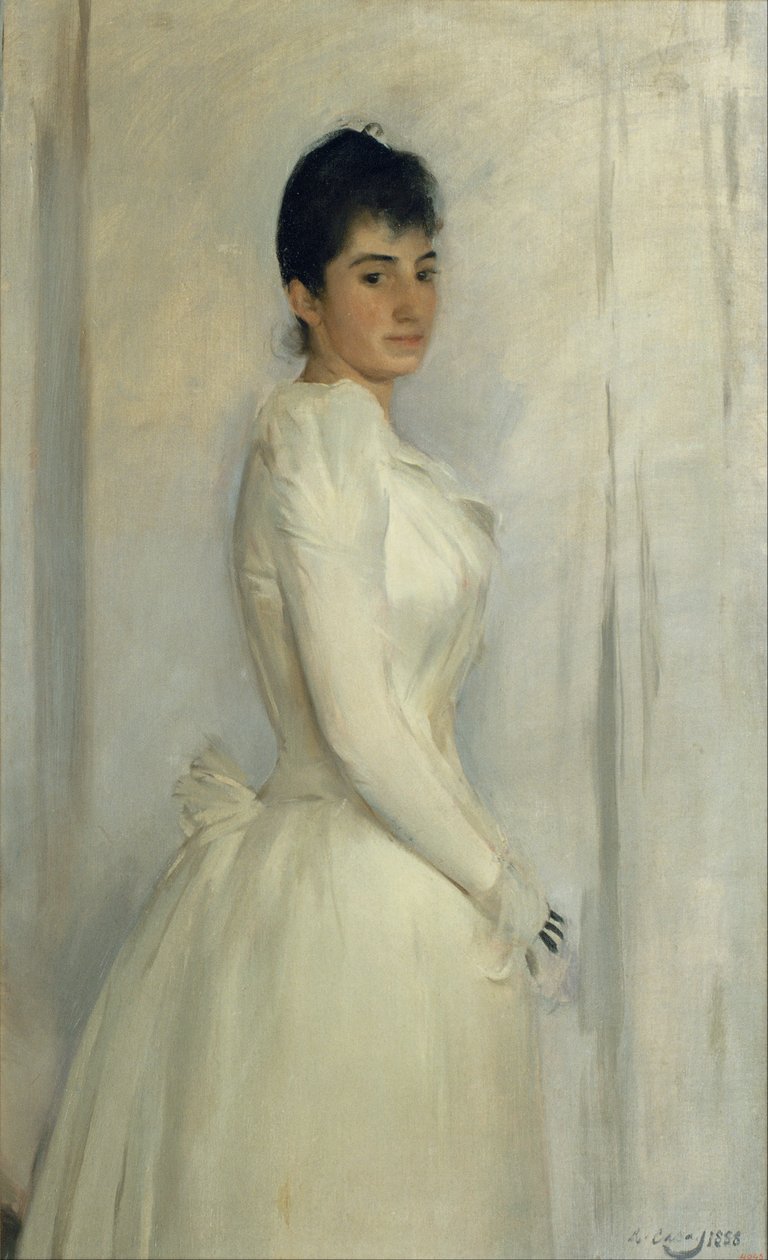 Muotokuva Montserrat Carbosta tekijältä Ramon Casas i Carbo