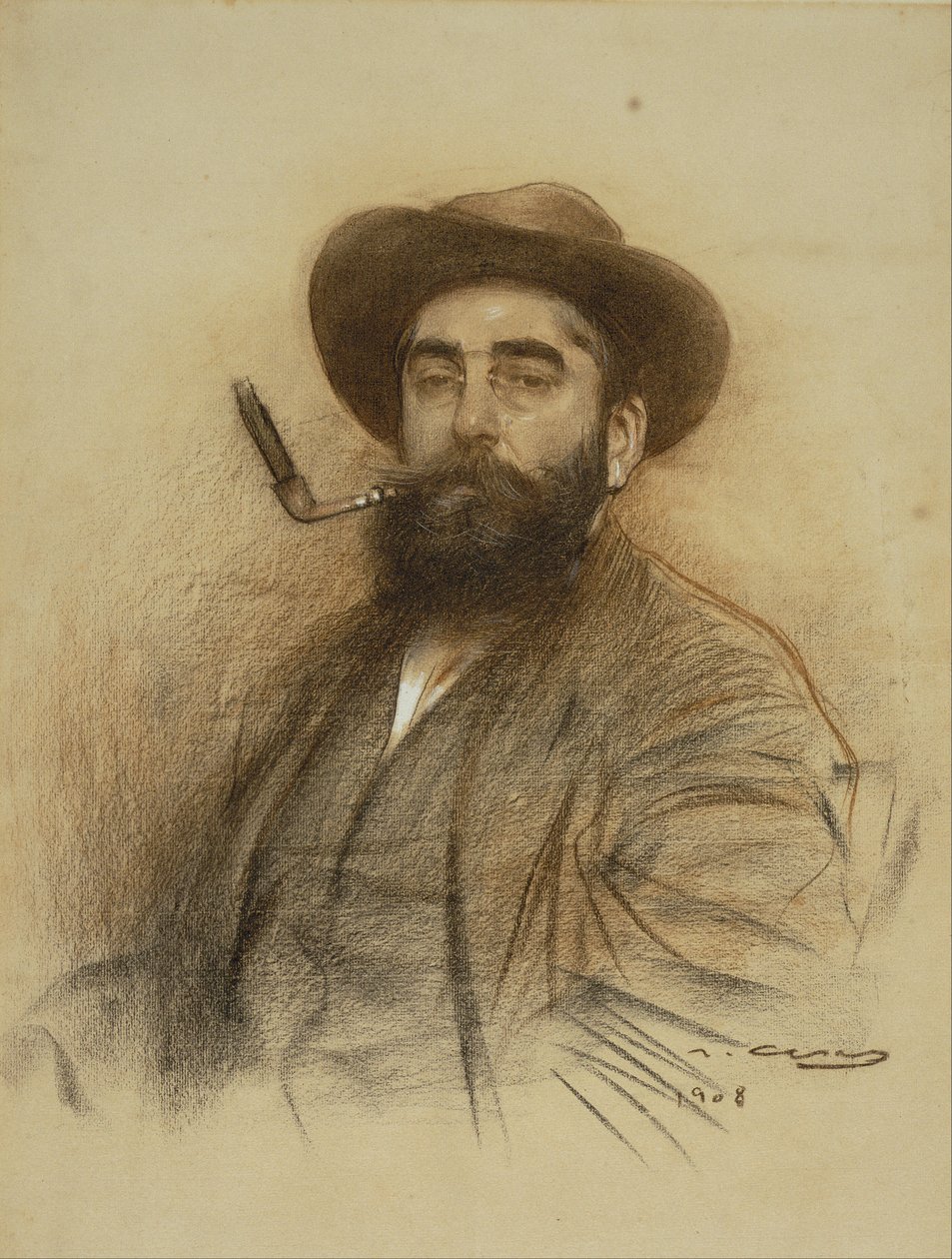 Omakuva tekijältä Ramon Casas i Carbo