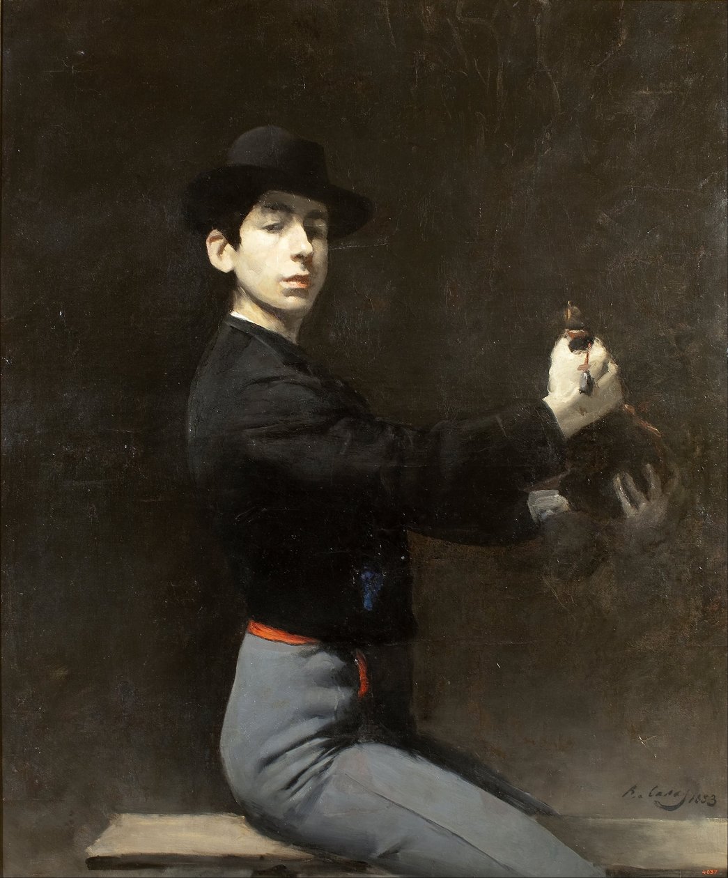 Omakuva tekijältä Ramon Casas i Carbo