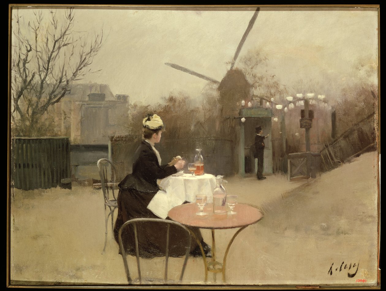 Syöminen Al Frescossa tekijältä Ramon Casas i Carbo