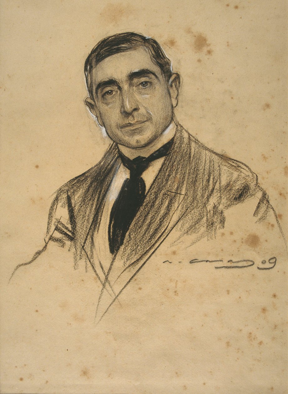 Ramon Casasin muotokuva tekijältä Ramon Casas i Carbo