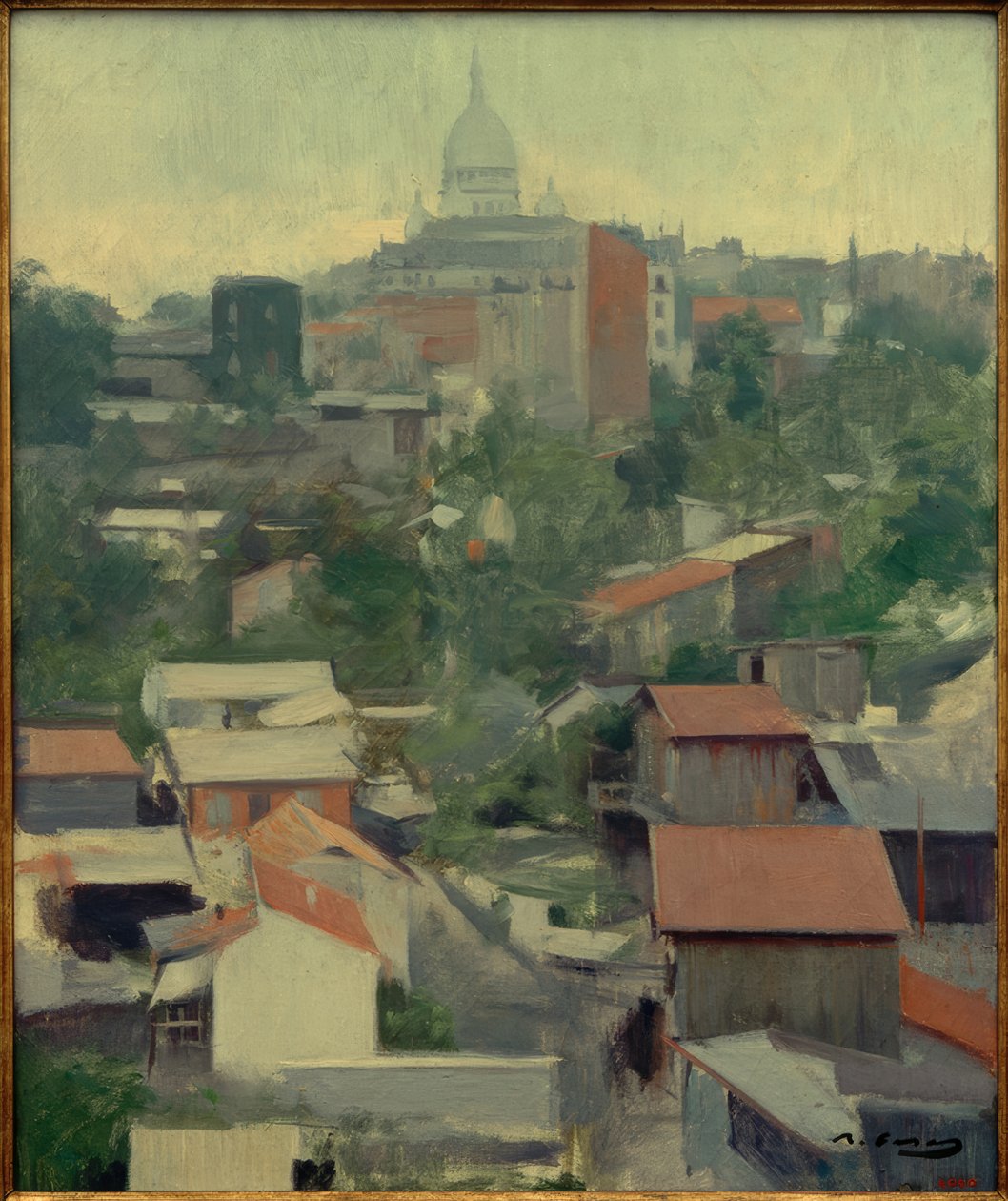 Sacré-Coeur, Montmartre tekijältä Ramon Casas i Carbo