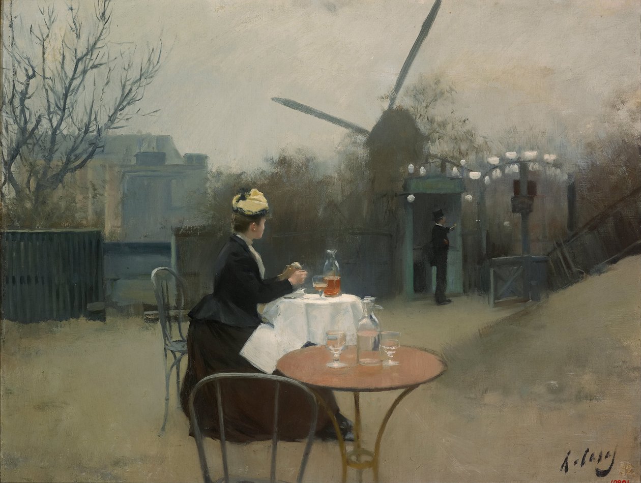 Ulkona tekijältä Ramon Casas i Carbo
