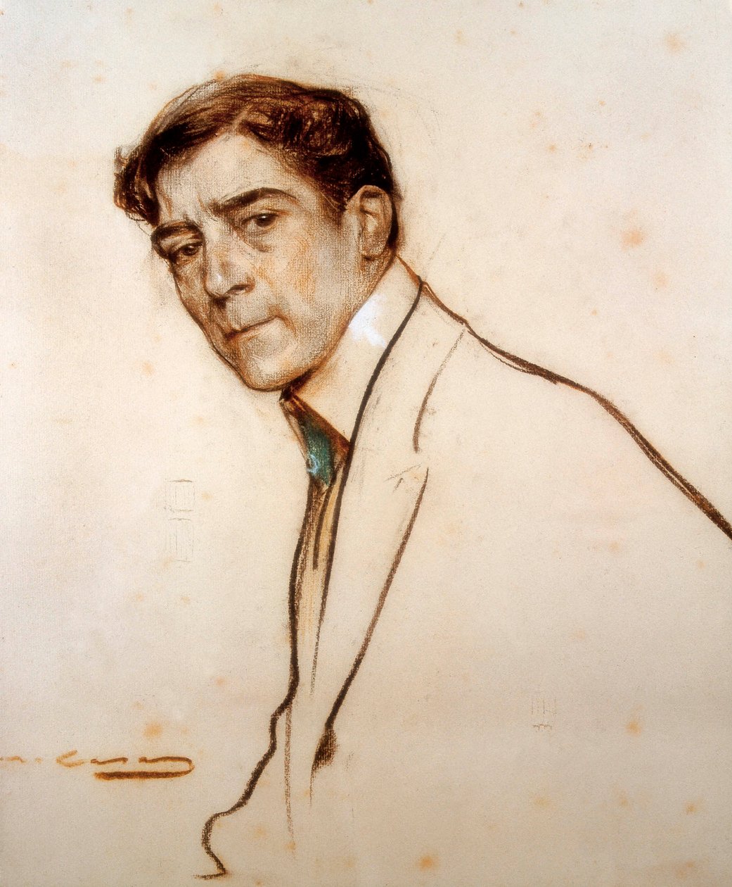 Alexandre de Riquerin (1856-1920) muotokuva tekijältä Ramon Casas i Carbo