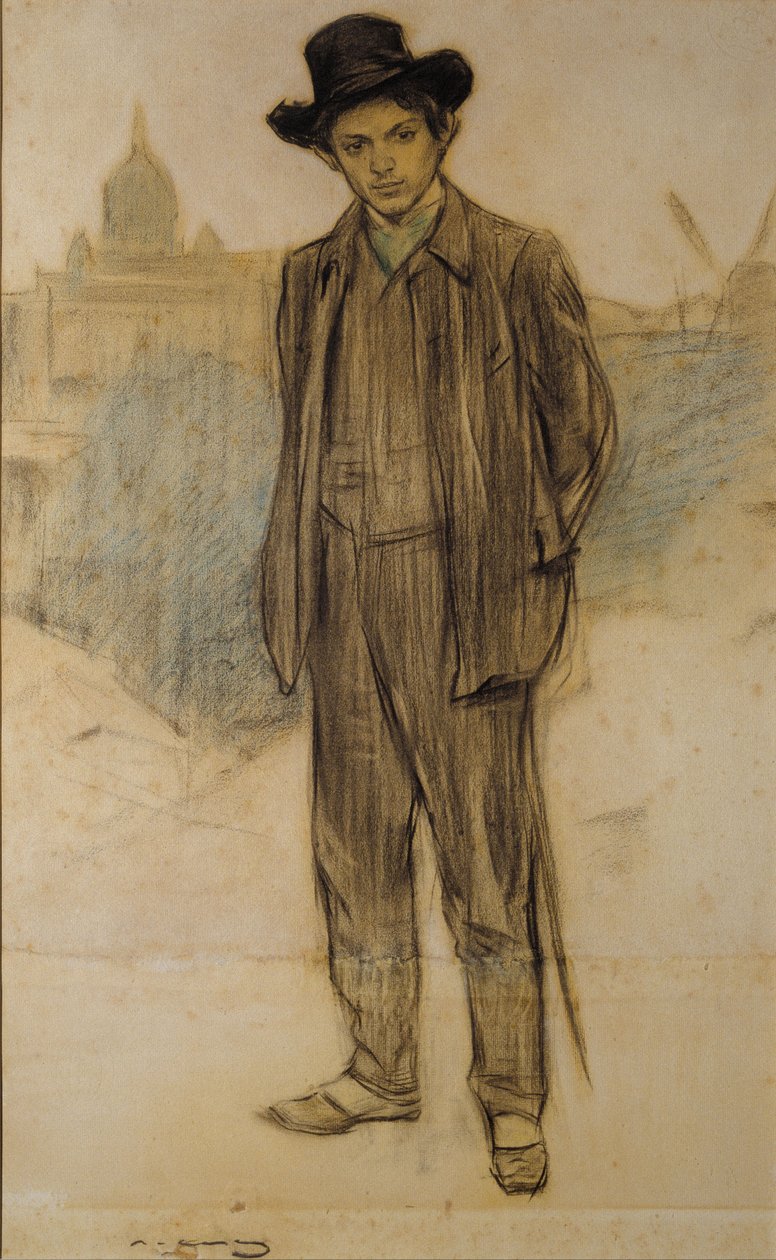 Pablo Picasson muotokuva tekijältä Ramon Casas i Carbo