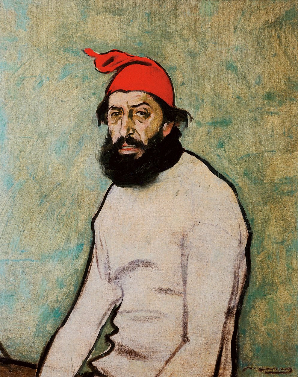 Pere Romeun muotokuva tekijältä Ramon Casas i Carbo