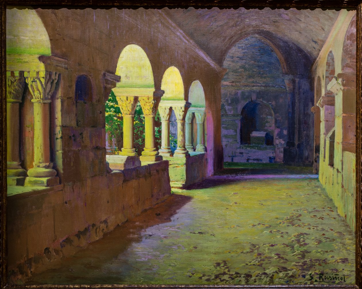 San Benet de Bagesin luostari tekijältä Ramon and Rusinol Santiago (1861 1932) Casas