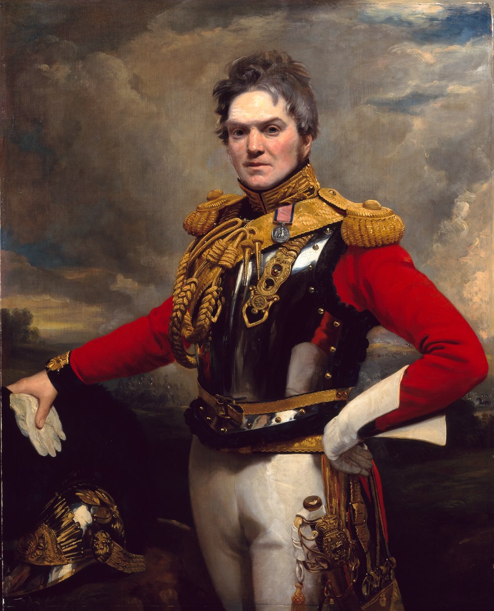 Kapteeni Alexander McInnes, 2. henkivartija, 1821 noin tekijältä Ramsay Richard Reinagle