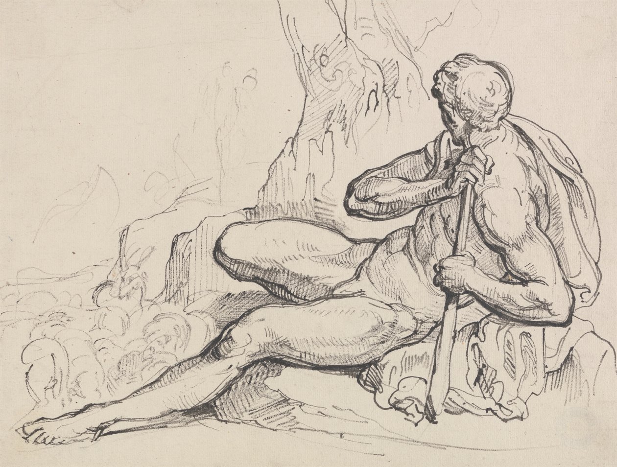 Hercules Restingfinlandês tekijältä Ramsay Richard Reinagle