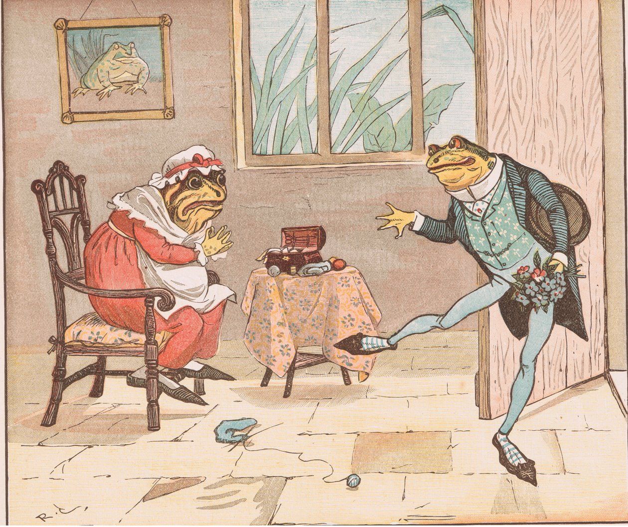Sammakko hän kosisi tekijältä Randolph Caldecott