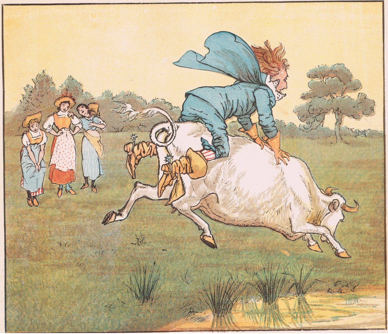 Kukaan ei kysynyt teiltä, sir! hän sanoi tekijältä Randolph Caldecott