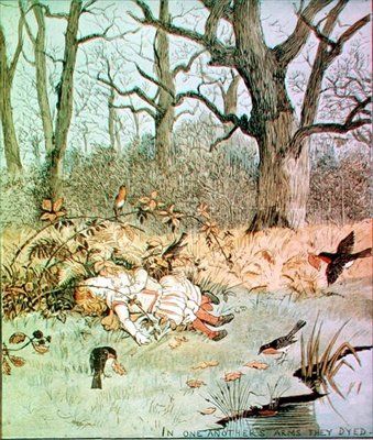Babes in the Wood (balladi) tekijältä Randolph Caldecott