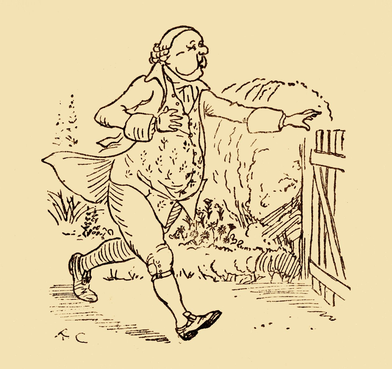 John Gilpinsin ystävä, 1878, c1918. tekijältä Randolph Caldecott