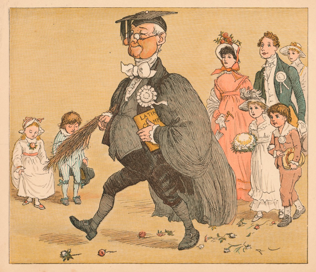 Suuri Panjandrum itse, c1885, 1934. tekijältä Randolph Caldecott