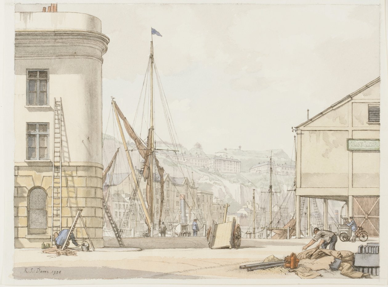 Hotel de Paris, Dover tekijältä Randolph Schwabe