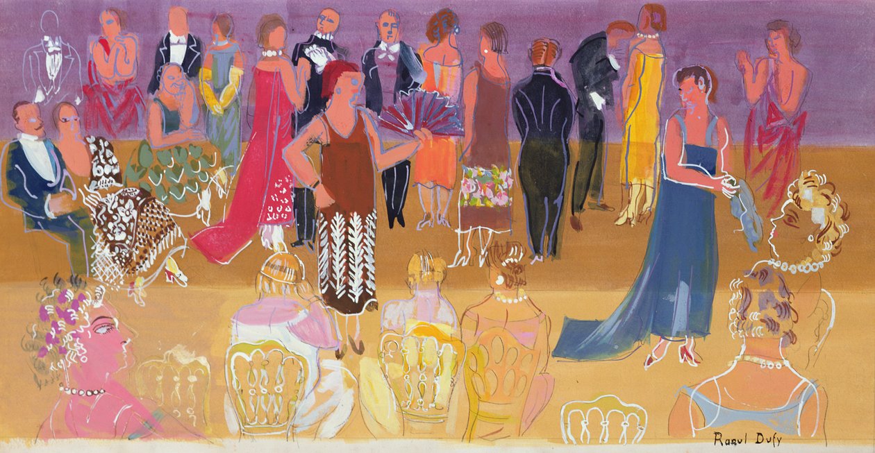 Vastaanotto satama-amiraalin päämajassa tekijältä Raoul Dufy