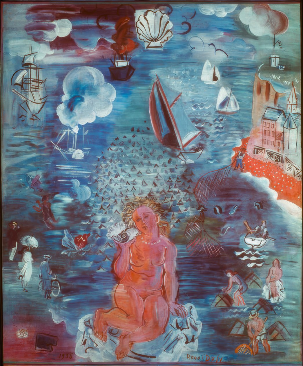 Amphitrite tekijältä Raoul Dufy