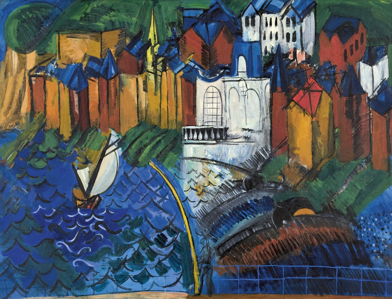 Sininen orkesteri; Orchestre bleu tekijältä Raoul Dufy